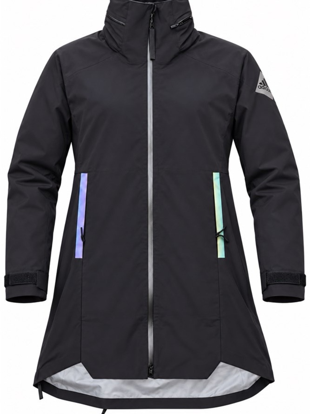 adidas NWT MYSHELTER Parka Men’s Large RAIN.RDY Waterproof Rain Jacket Black